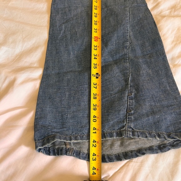 One Teaspoon Flare Wide Leg Jeans Distressed AU size 26 Westenders Blue - Picture 4 of 6